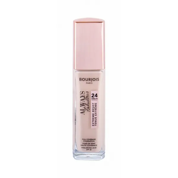 Bourjois Always Fabulous dlhotrvajúci make-up SPF 20 odtieň 100 Rose Ivory 30 ml