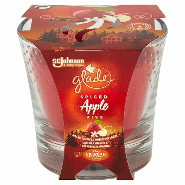 Glade Spiced Apple Kiss sviečka 129 g 1ks
