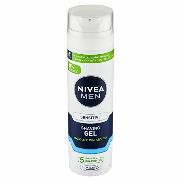 Nivea Men Sensitive Gél na holenie 200 ml