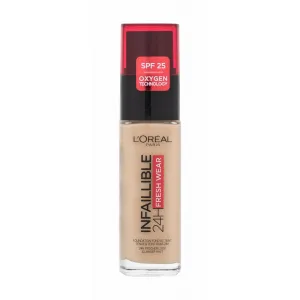 L’Oréal Paris Infaillible 32H Fresh Wear dlhotrvajúci tekutý make-up odtieň 100 Linen 30 ml