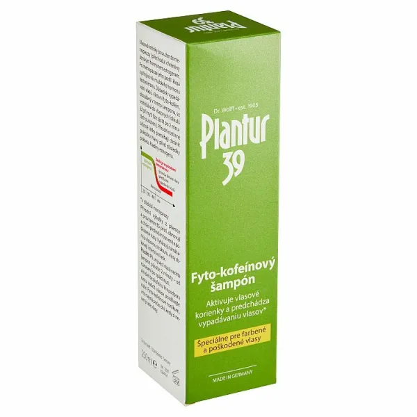 Plantur 39 Fyto-kofeinový šampón pre farbené vlasy 250 ml