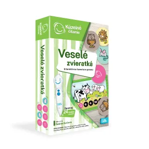 Kúzelné čítanie - Hra pexeso - Veselé zvieratká