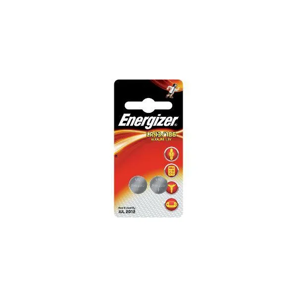 ENERGIZER 186/LR43/V12GA 2BP Alk 1bal