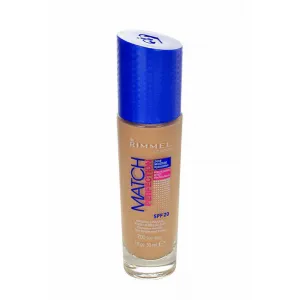 Rimmel Match Perfection tekutý make-up SPF 20 odtieň 103 True Ivory 30 ml