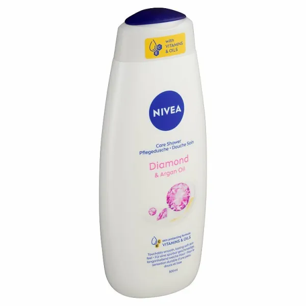 Nivea Diamond & Argan Oil ošetrujúci sprchovací gél 500 ml