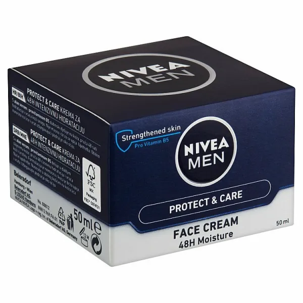 Nivea Men Protect & Care 48h hydratačný pleťový krém 50 ml