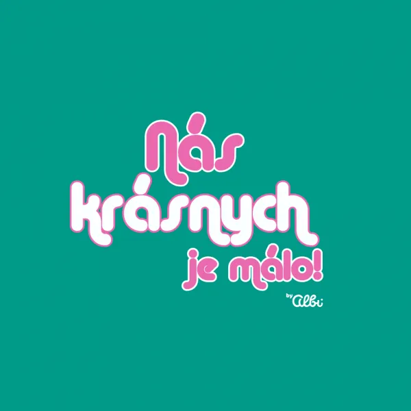 ALBI tričko Nás krásnych je málo veľkosť M 1ks
