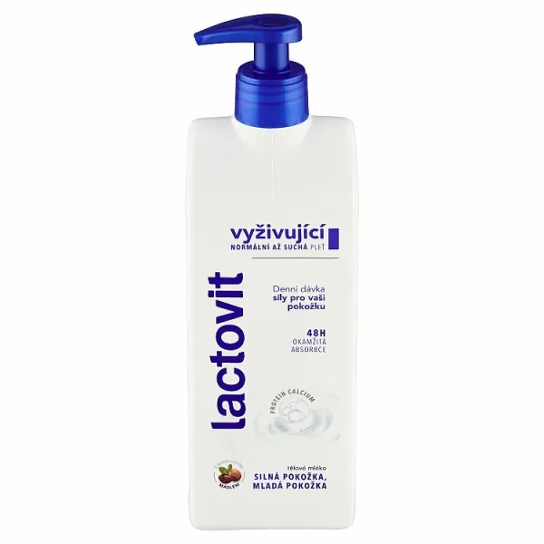Lactovit Original Vyživujúce telové mlieko 400 ml