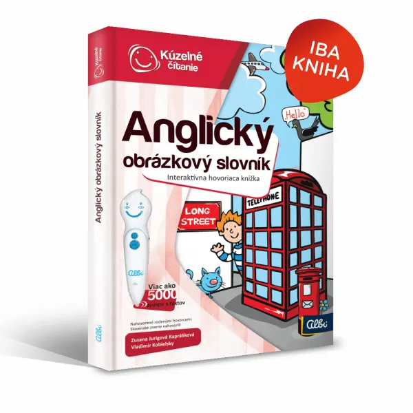 Kúzelné čítanie - Anglický obrázkový slovník