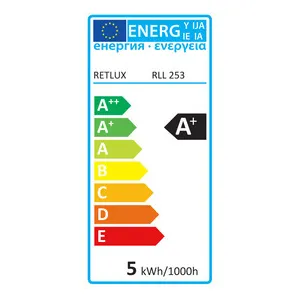 RETLUX GU10 žárovka 5W DL 1ks