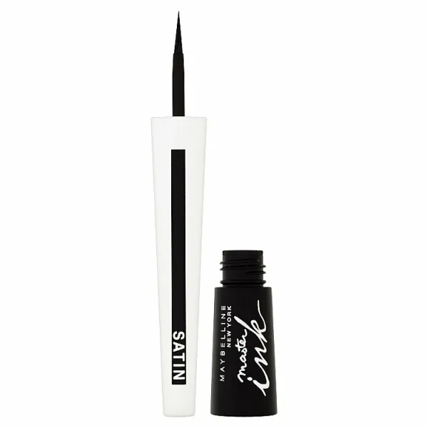 Maybelline New York Master Ink Satin 01 Luminous Black očná linka 1ks