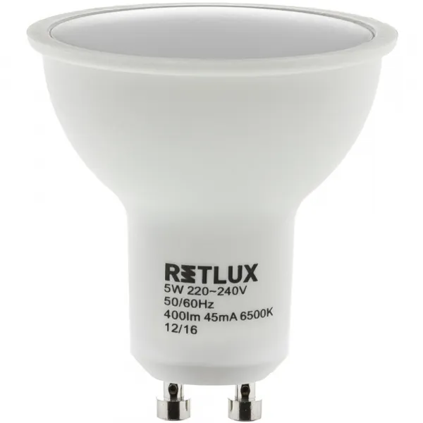 RETLUX GU10 žárovka 5W DL 1ks