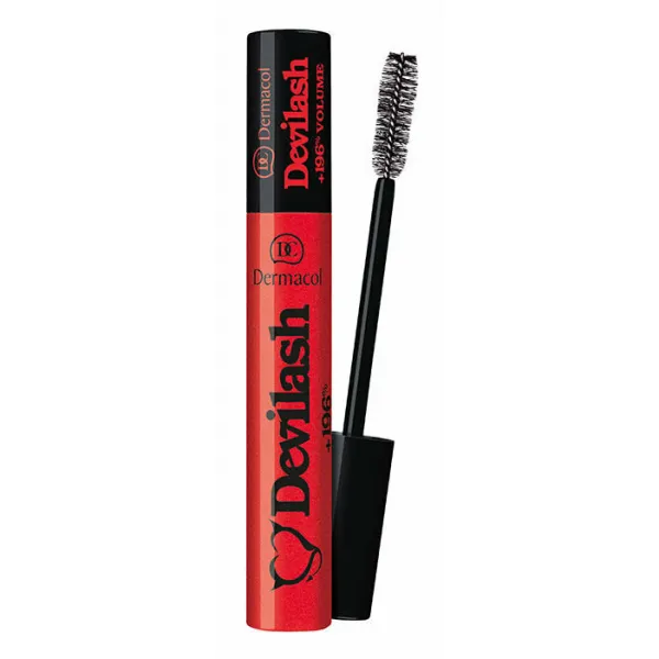 Dermacol Devilash riasenka pre maximálny objem odtieň Black 12 ml