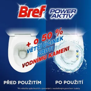 Bref Power Active Lemon tuhý WC blok 2 x 50 g
