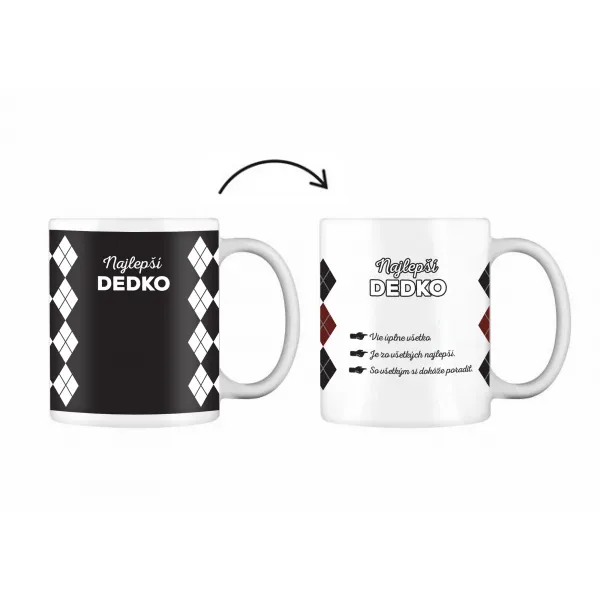 ALBI Meniaci hrnček Najlepší dedko 1ks