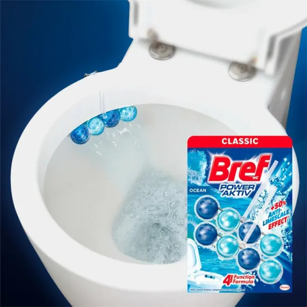 Bref Power Active Ocean tuhý WC blok 2 x 50 g