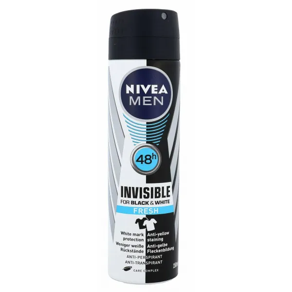 Nivea Men Invisible For Black & White Antiperspirant 150 ml