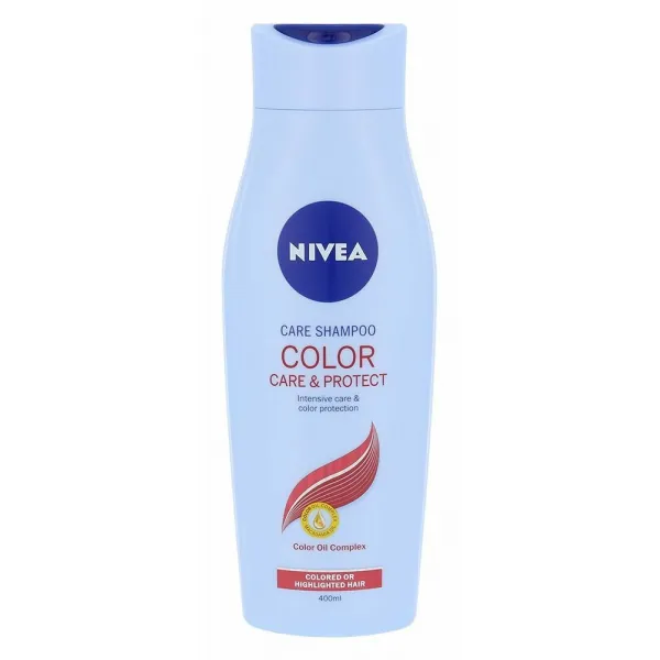 Nivea Color Care & Protect ošetrujúci šampón pre farbené vlasy 400 ml