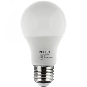 RETLUX A60 E27 žárovka 9W  WW
