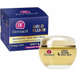 Dermacol Gold Elixir Nočný pleťový krém 50 ml
