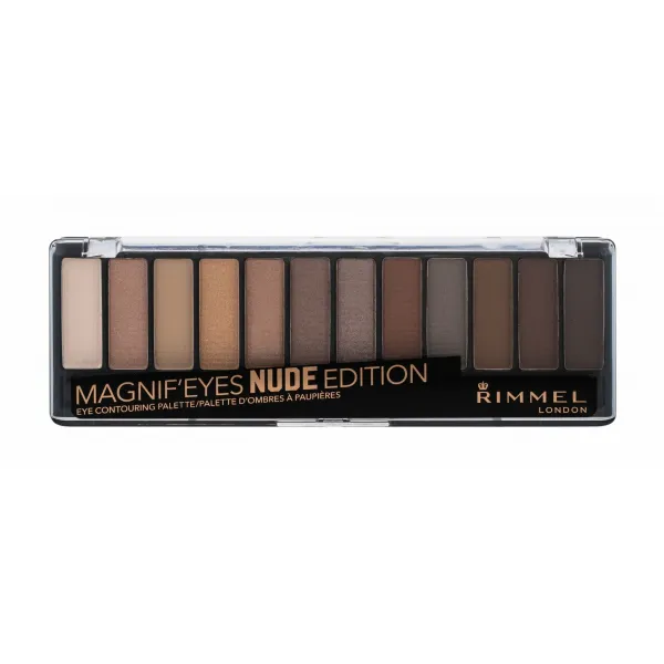 Rimmel Magnif’ Eyes paletka očných tieňov odtieň 001 Nude Edition 14.16 g