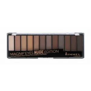 Rimmel Magnif’ Eyes paletka očných tieňov odtieň 001 Nude Edition 14.16 g