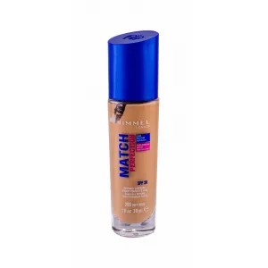 Rimmel Match Perfection tekutý make-up SPF 20 odtieň 200 Soft Beige 30 ml