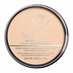 Rimmel Stay Matte púder odtieň 005 Silky Beige 14 g