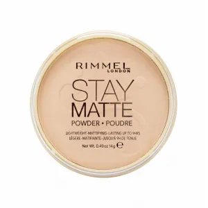 Rimmel Stay Matte púder odtieň 005 Silky Beige 14 g
