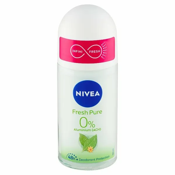NIVEA Fresh Pure dezodorant roll-on 48h 50 ml