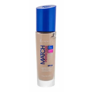 Rimmel Match Perfection tekutý make-up SPF 20 odtieň 010 Ligh Porcelain 30 ml