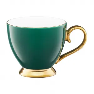 AMBITION Porcelánový hrnček Royal Green-Gold 450 ml