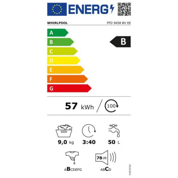 Whirlpool FFD 9458 BV EE