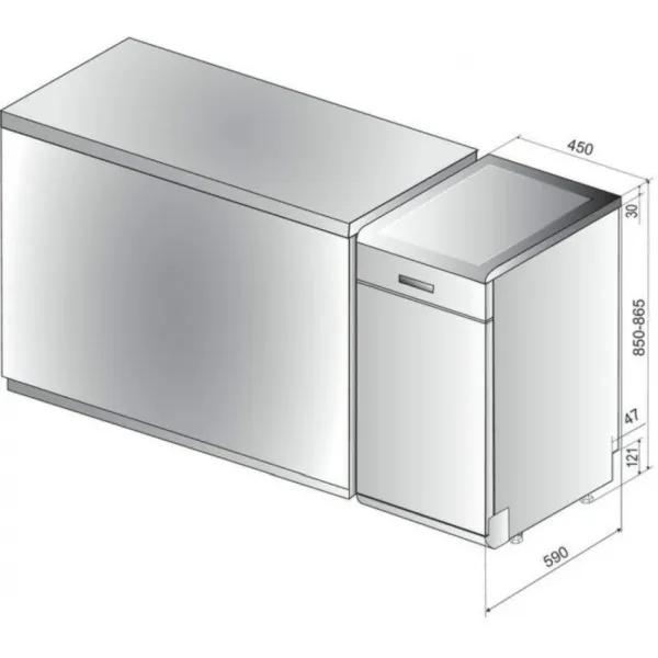 Whirlpool WSFO 3O34 PF