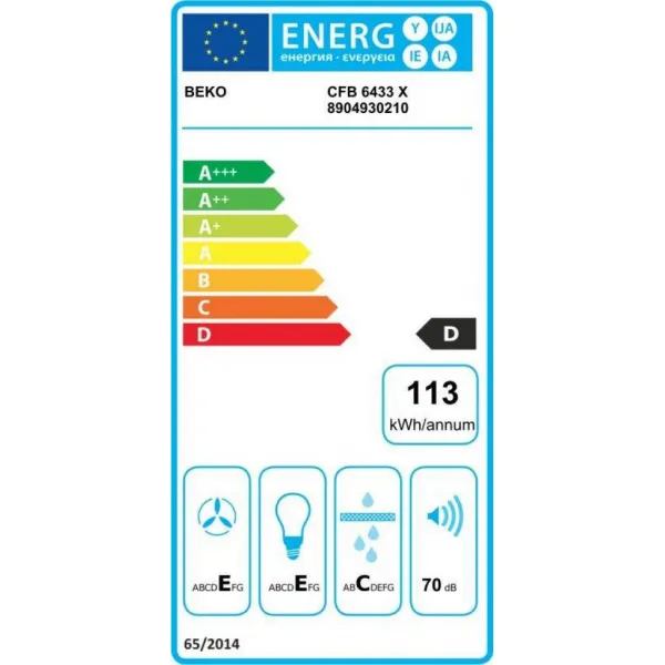 Beko CFB 6433 X