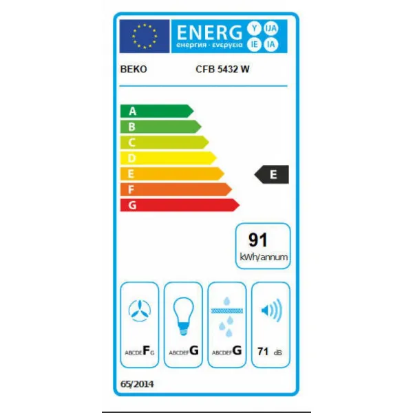 Beko CFB 6432 W
