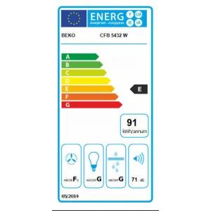 Beko CFB 6432 W