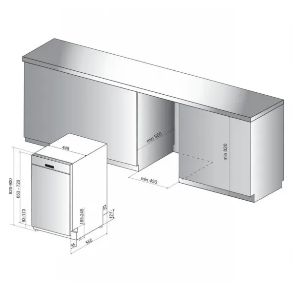 Whirlpool WSBO 3O23 PF X
