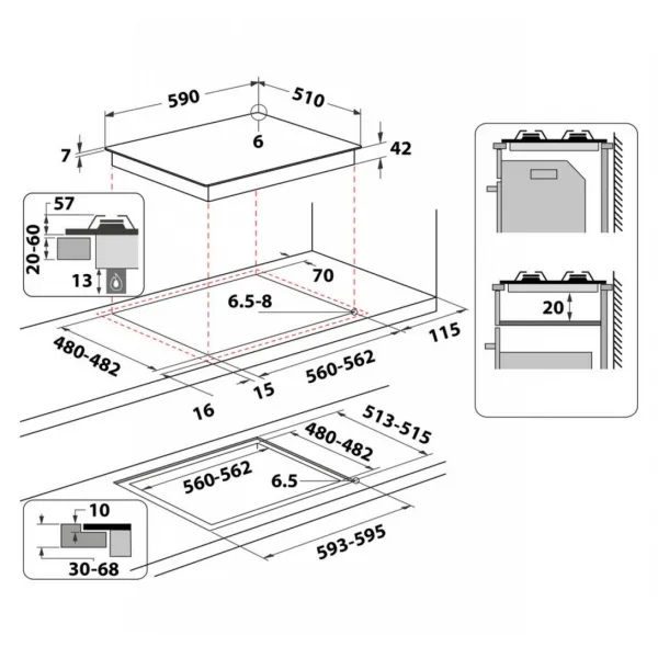 Whirlpool GOFL 629/NB1