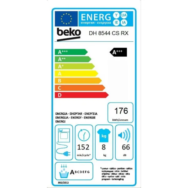 Beko DH8544CSRX