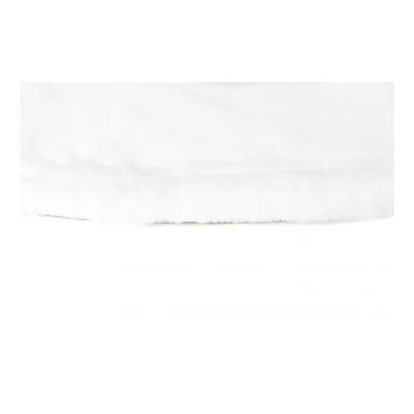 Koberec RABBIT FUR biely kruh