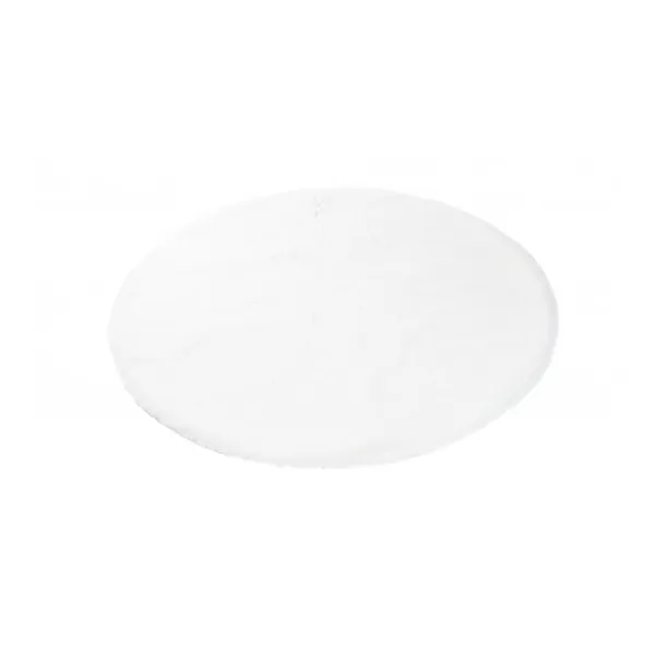 Koberec RABBIT FUR biely kruh