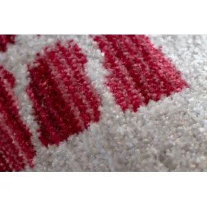 Koberec TOYS 75325 Tenisky - sivý / červený, fuksia