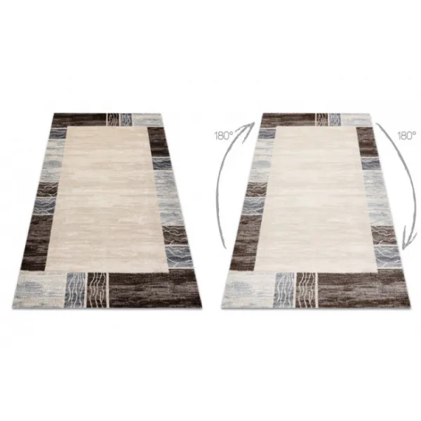 Koberec SOFT 6460 T70 13 biely / krém