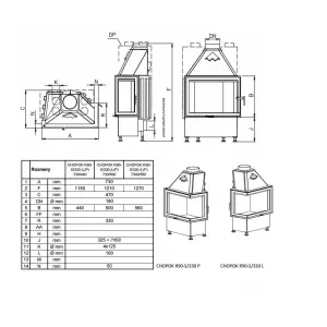 Kobok Chopok R90 S/330 L 730/570 - krbová vložka