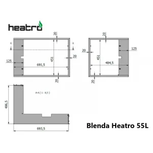 Rámik HEATRO 55L