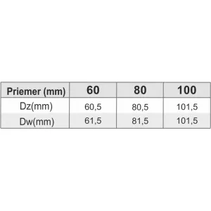 Prodmax | Rúra s odtokom kondenzu ø80 mm nerez kondenz NK16/80