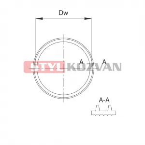 Prodmax | Tesnenie ø80 mm nerez kondenz NK25/80