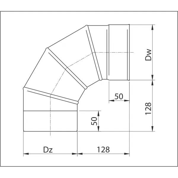 Prodmax | Koleno ø80/90° regulovateľné, nerez NJ19/80