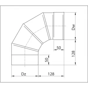 Prodmax | Koleno ø80/90° regulovateľné, nerez NJ19/80